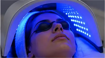 Blue light therapy